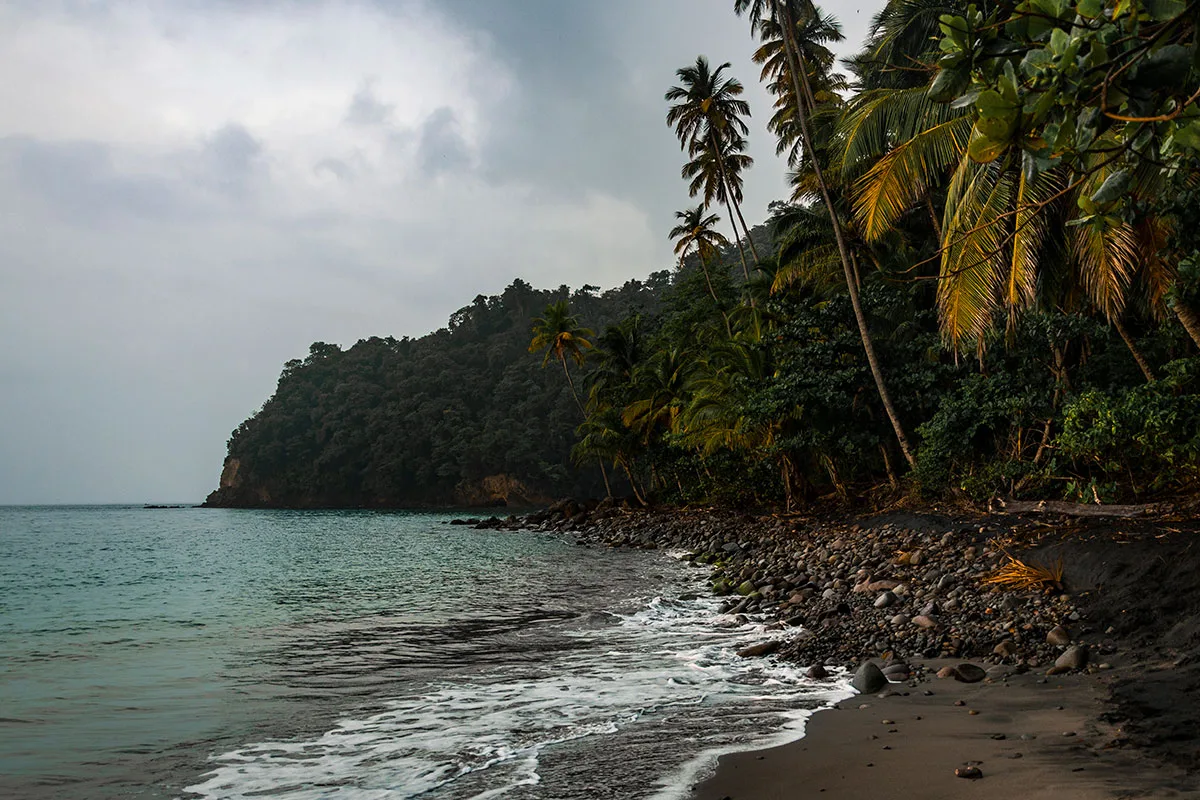 Anse Couleuvre Beach, Le Prêcheur, Martinique, France — 3