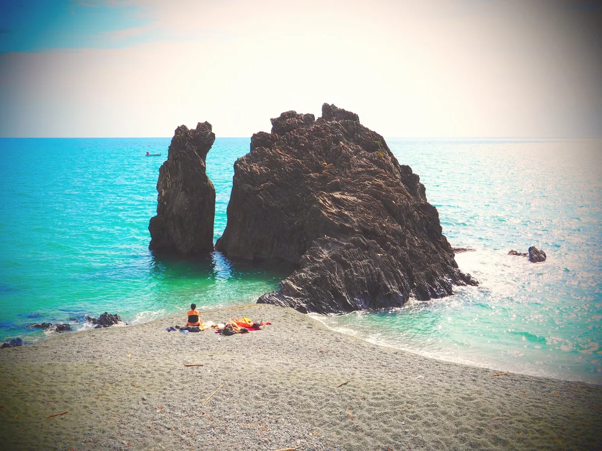 Monterosso Beach, Monterosso al Mare, Liguria, Italy — 2