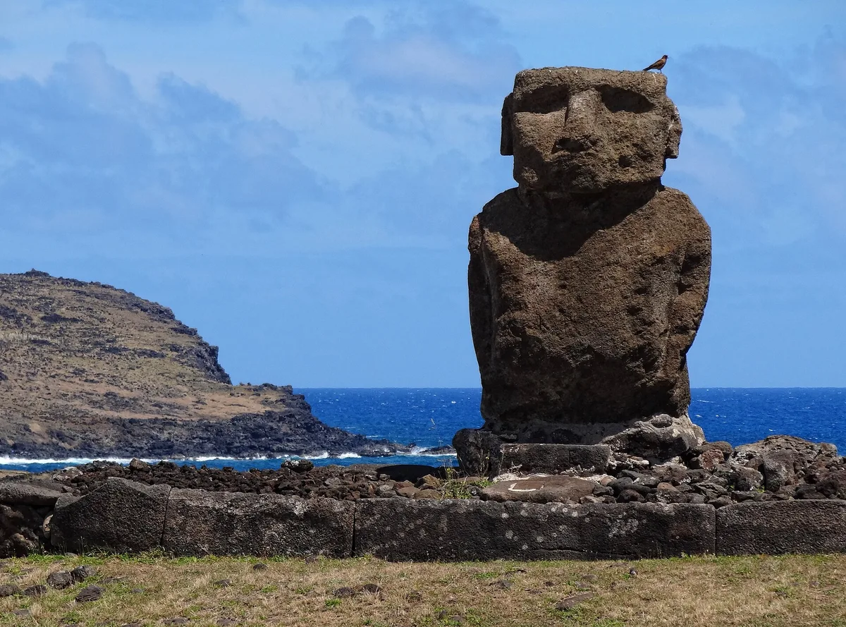 Hanga Rau Beach, Isla de Pascua, Chilean Pacific, Chile — 3