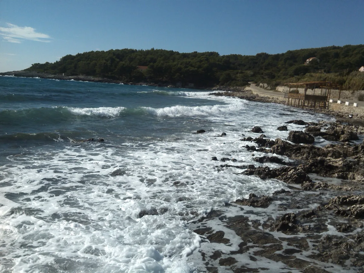 Pržina Beach, Lumbarda, Adriatic Islands, Croatia — 4