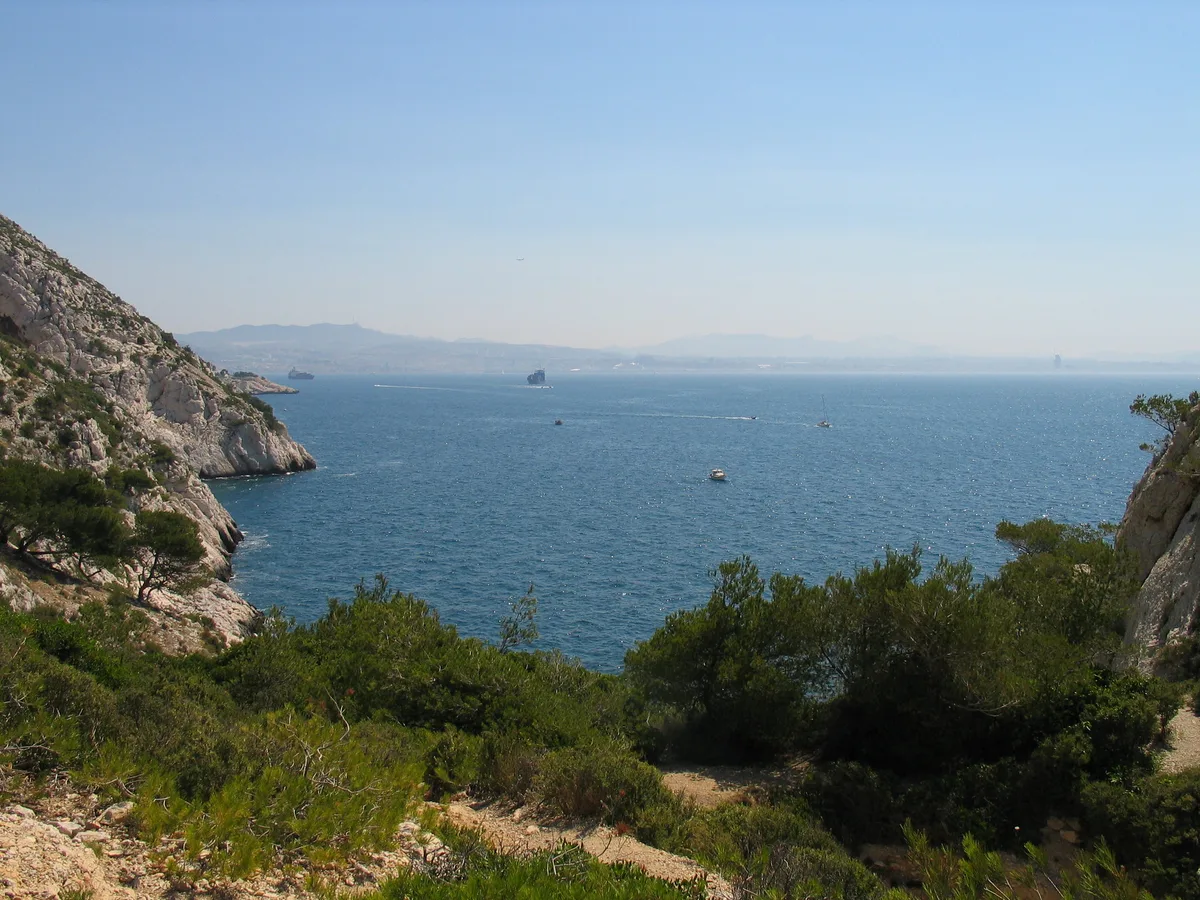 Calanque de la Redonne Beach, Ensuès-la-Redonne, Provence-Alpes-Côte d'Azur, France — 2