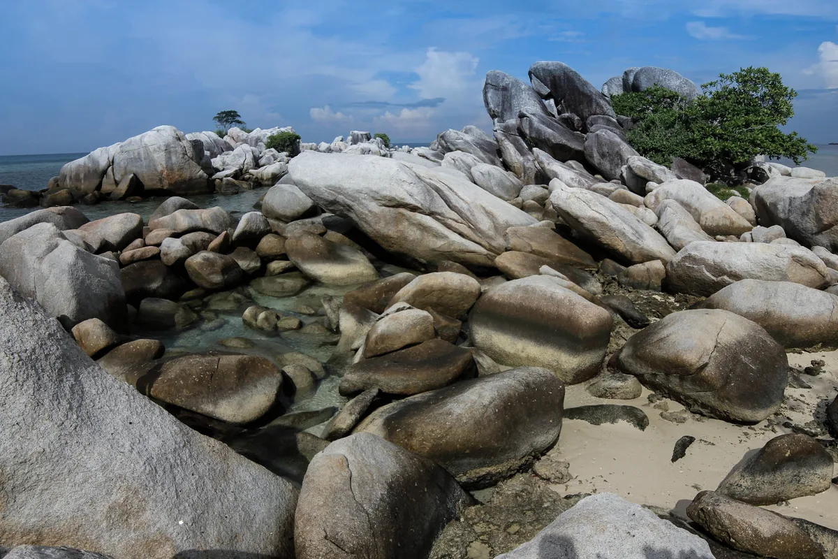 Lengkuas Island Beach, Sijuk, Bangka-Belitung Islands, Indonesia