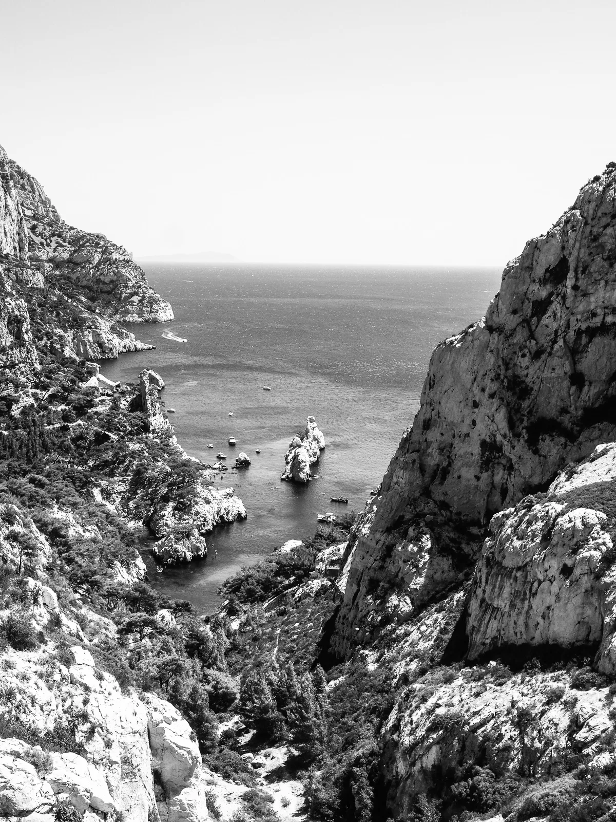 Calanque de Sugiton Beach, Marseille, Provence-Alpes-Côte d'Azur, France — 2