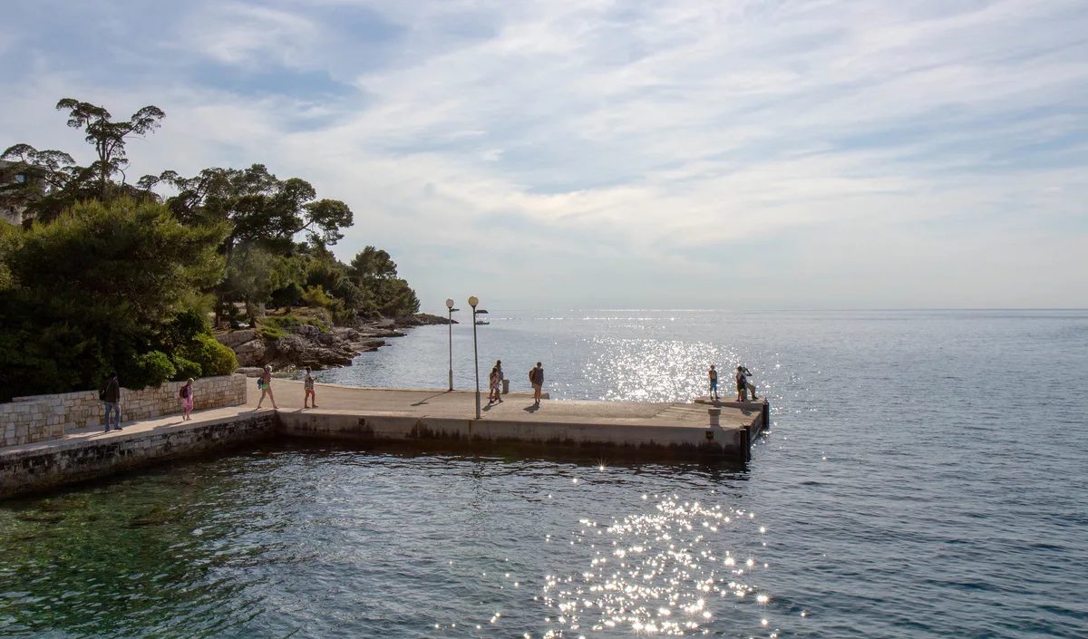 Zlatni rt Beach, Rovinj, Istria, Croatia — 6