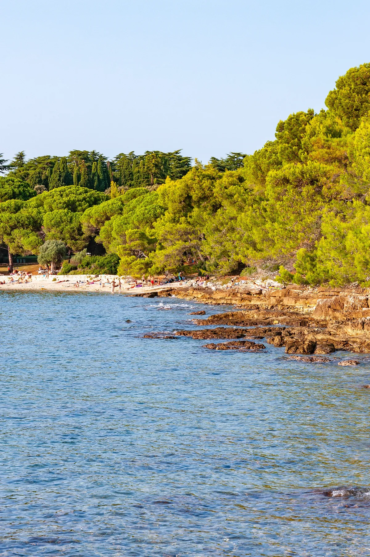 Zlatni rt Beach, Rovinj, Istria, Croatia — 2