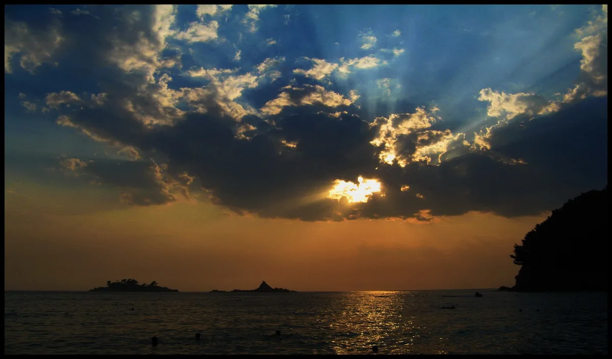 Petrovac Beach, Budva, Adriatic Coast, Montenegro — 2