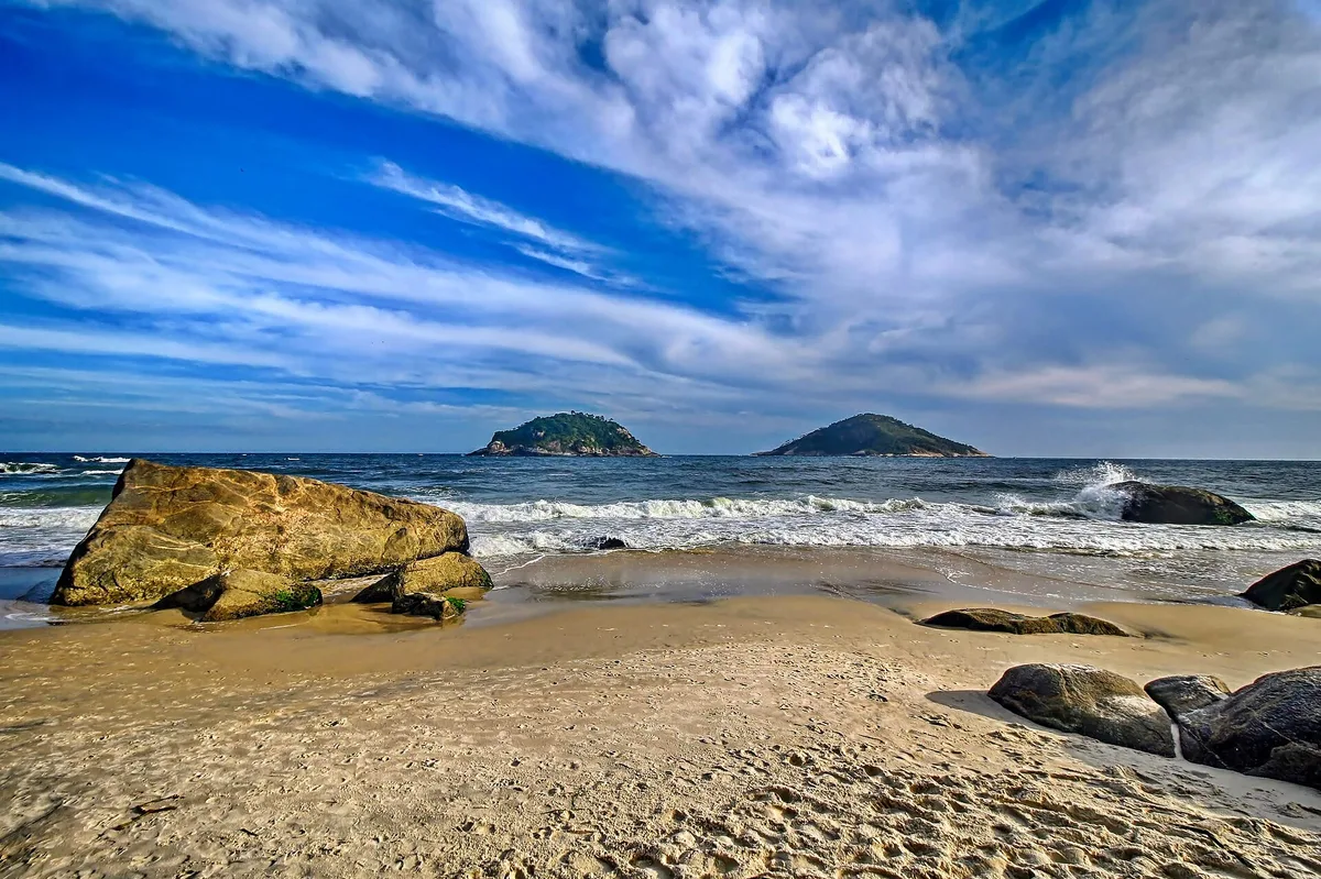 Abricó Beach, Rio de Janeiro, Brazilian Atlantic, Brazil