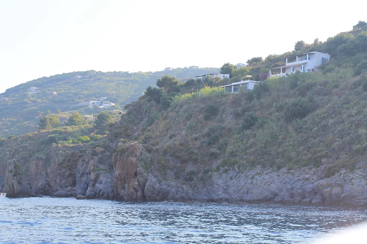 La Forbice Beach, Lipari, Sicily, Italy