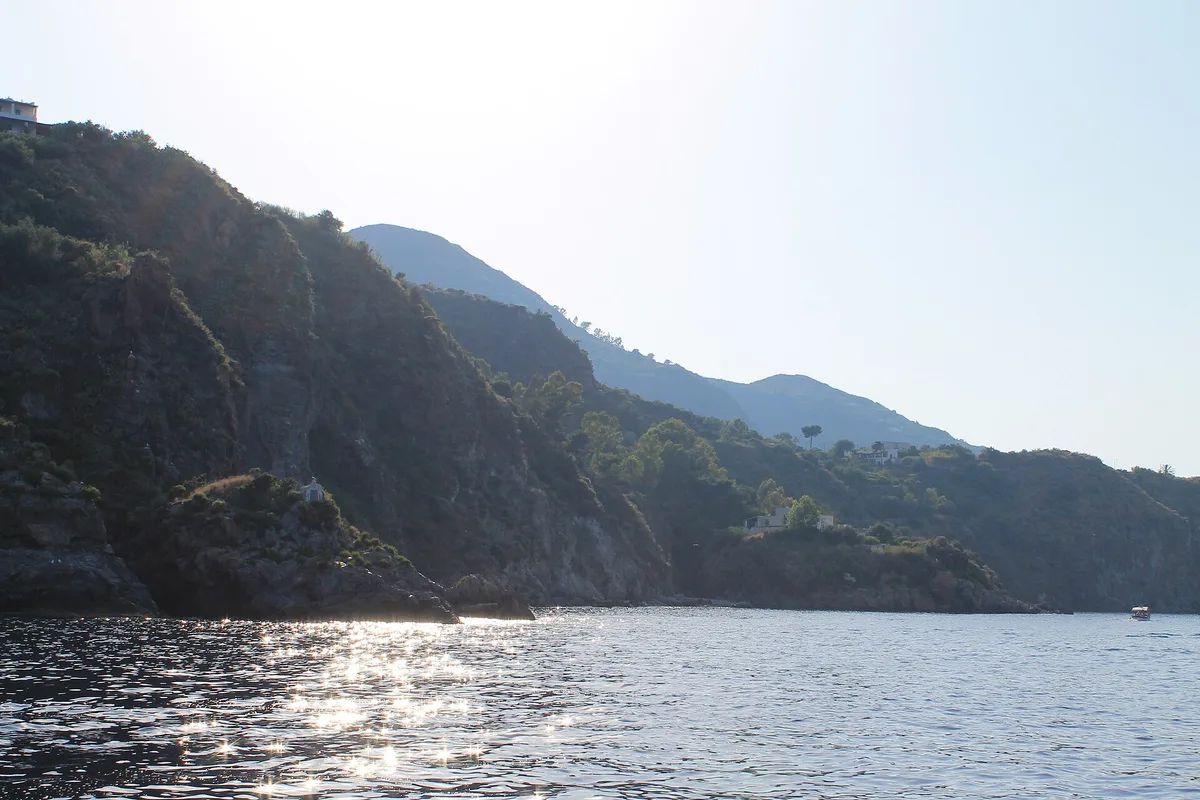 La Forbice Beach, Lipari, Sicily, Italy — 2