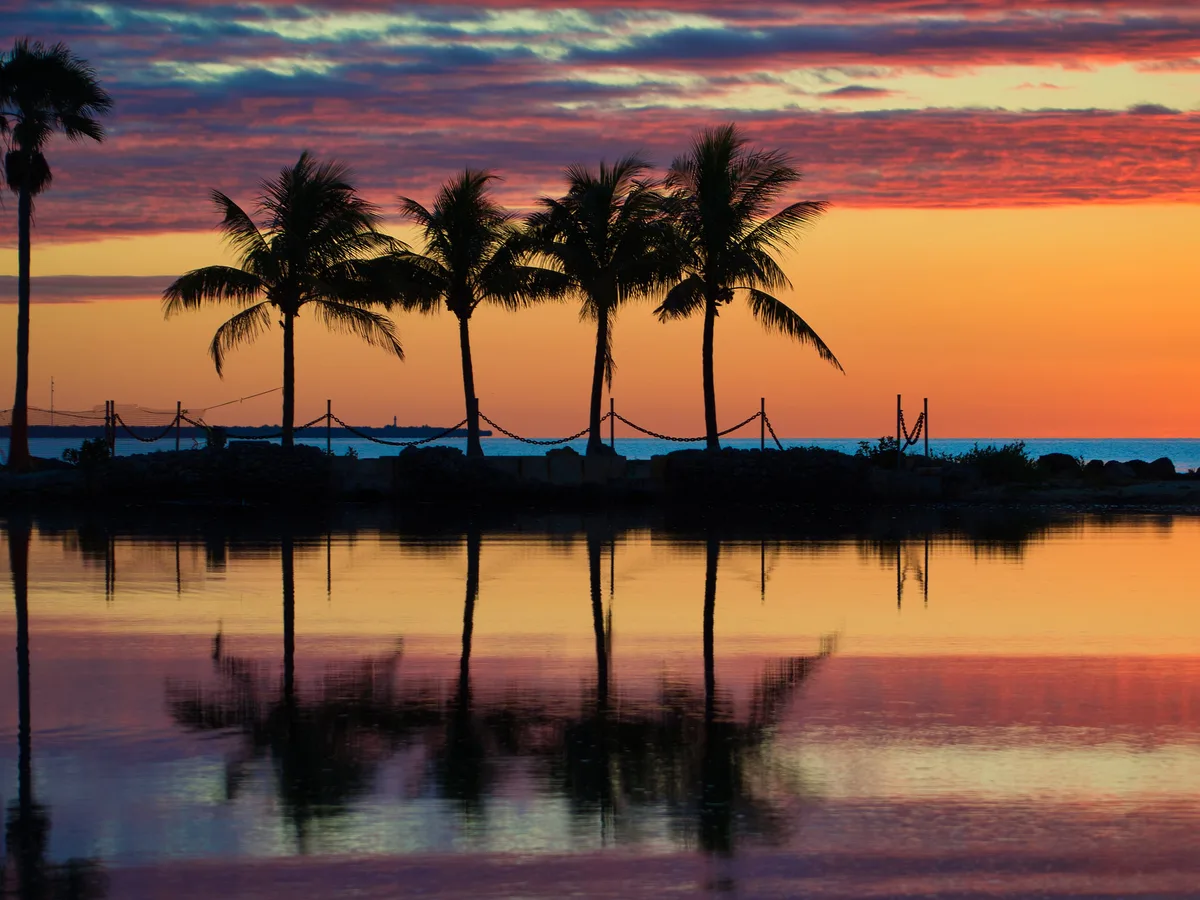 Matheson Hammock Beach, Coral Gables, Florida, United States