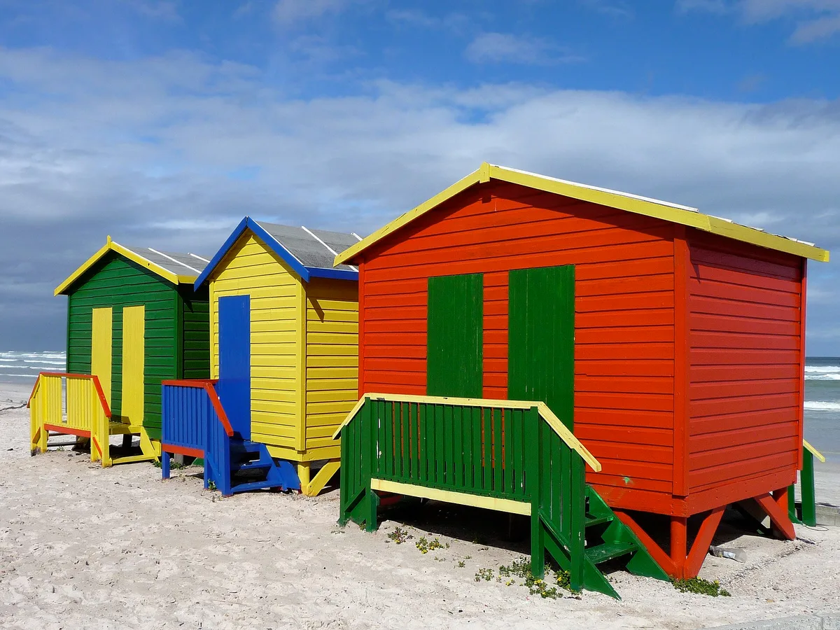 Muizenberg Beach, City of Cape Town, Western Cape, South Africa