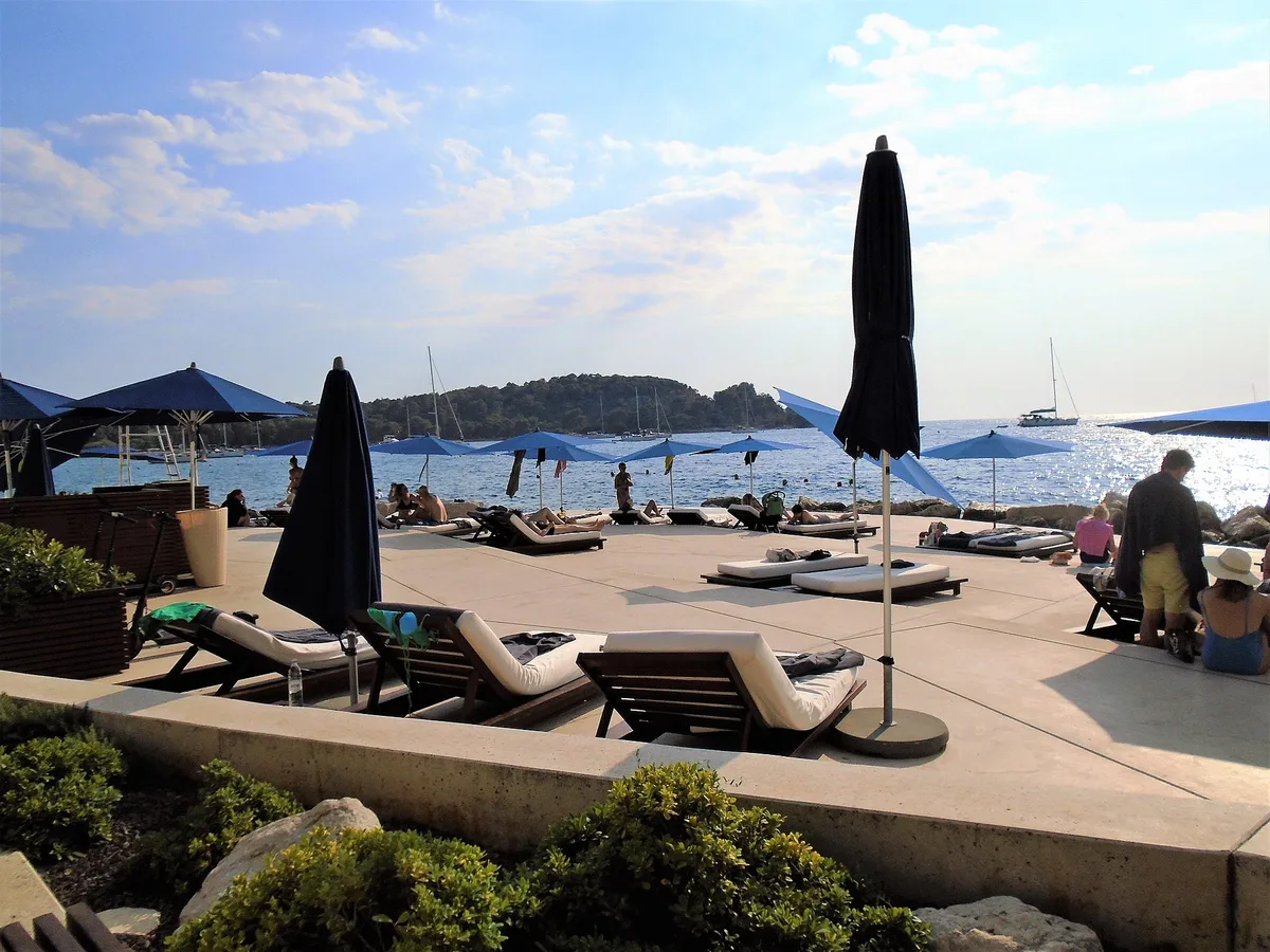 Rovinj Beach, Rovinj-Rovigno, Istria, Croatia — 4