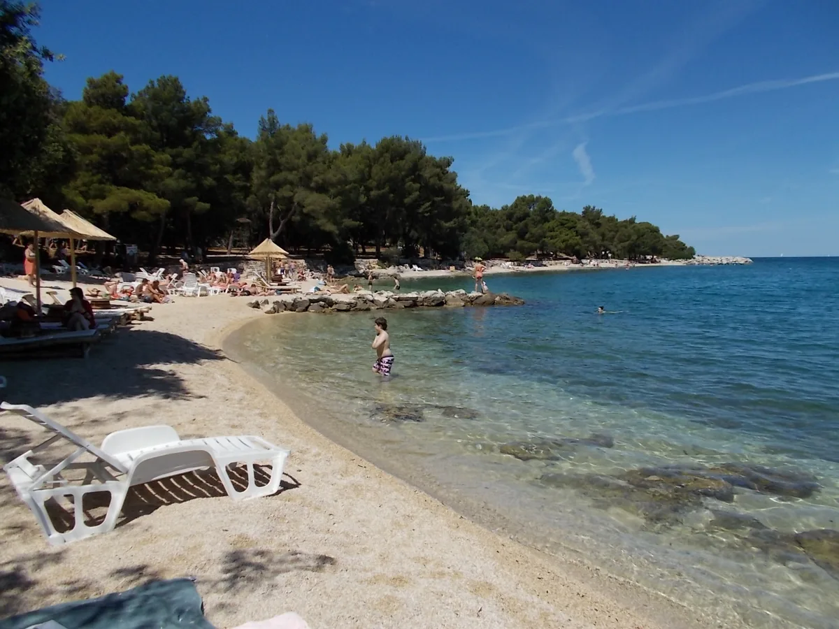 Rovinj Beach, Rovinj-Rovigno, Istria, Croatia — 2