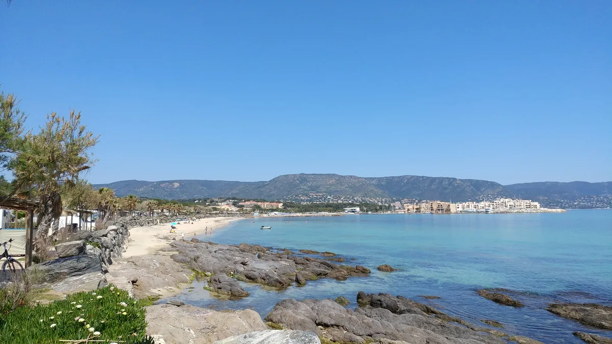 Favière Beach, Bormes-les-Mimosas, French Riviera, France