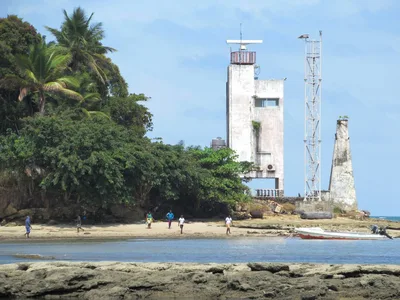 Cap Estérias Beach, Akanda, Gulf of Guinea, Gabon