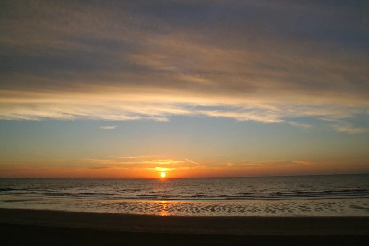 Raversijde Beach, Oostende, North Sea Coast, Belgium — 2