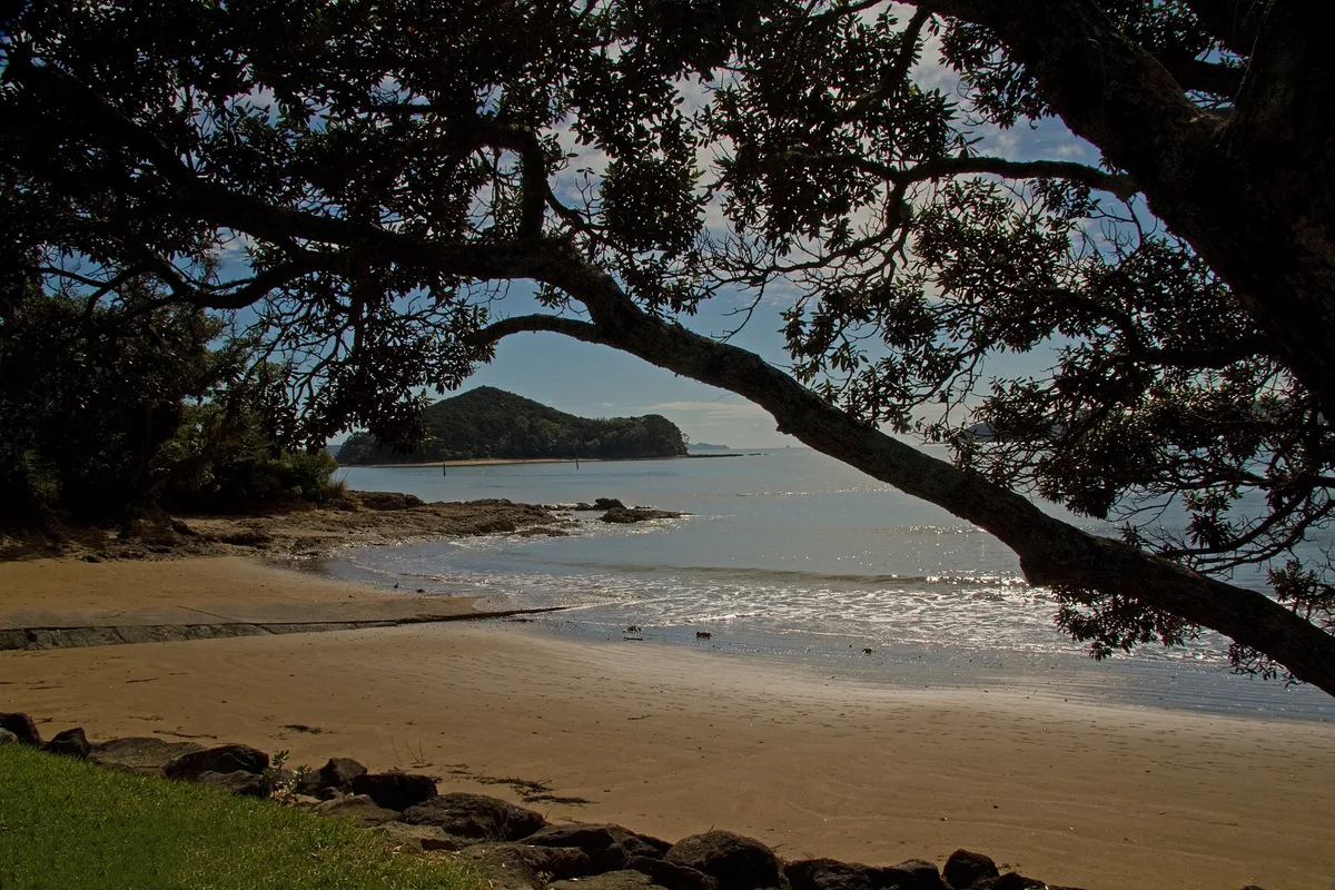 Te Haumi Beach, Waitangi, Northland, New Zealand — 2