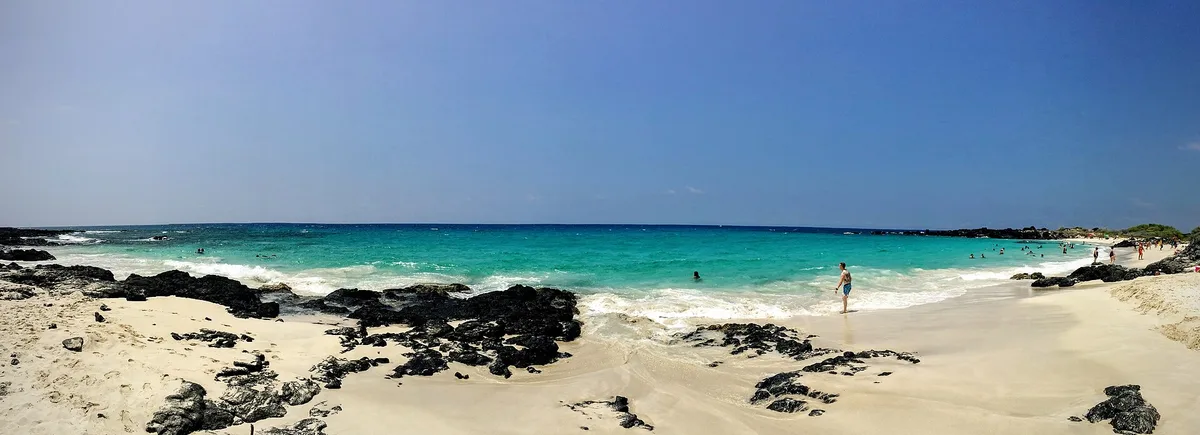 Manini'owali Beach, North Kona, Hawaii, United States