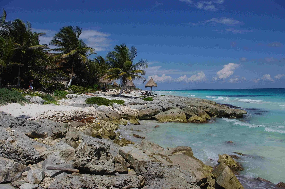 Tankah Beach, Tulum, Yucatan Caribbean, Mexico — 2