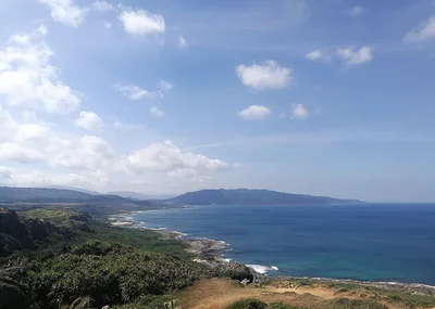 Longpan Grassland Coast, Southern Taiwan, Taiwan