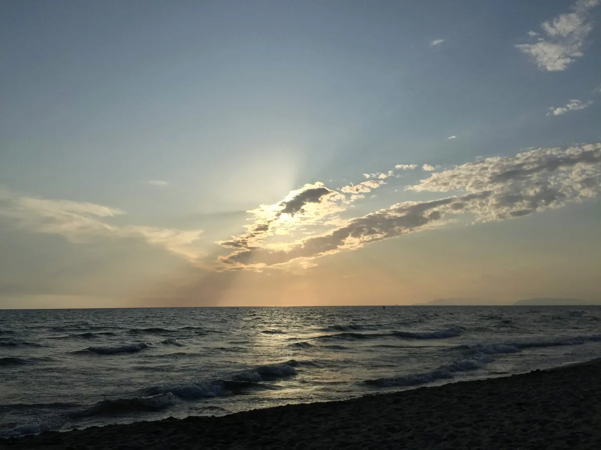 public free beach, Camaiore, Tuscany, Italy — 4