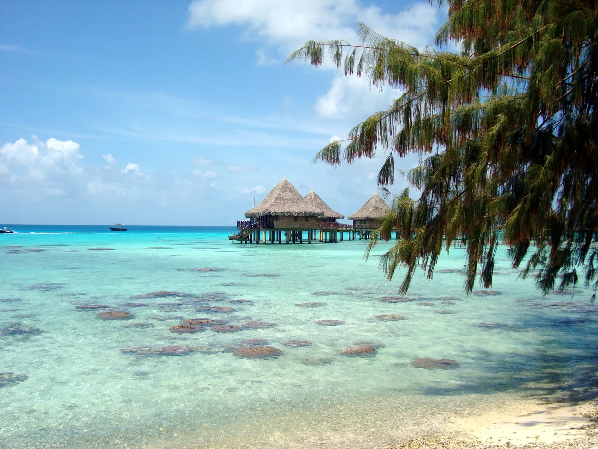 Rangiroa Public Beach, Rangiroa, Polynésie française, France — 5