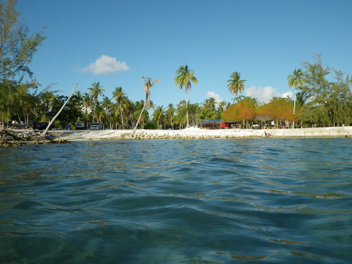 Rangiroa Public Beach, Rangiroa, Polynésie française, France