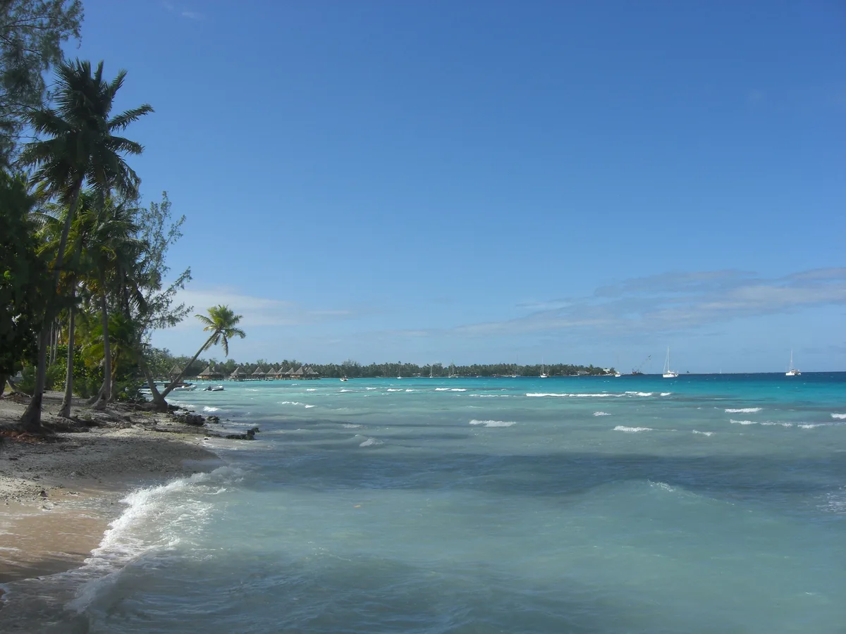 Rangiroa Public Beach, Rangiroa, Polynésie française, France — 2