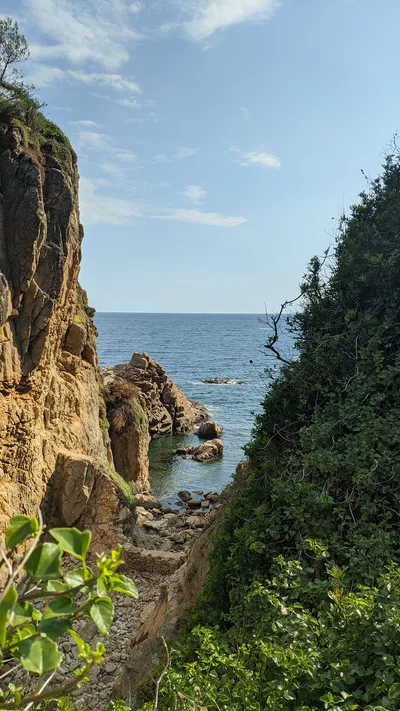 Cala Bona Beach, Blanes, Catalonia, Spain — 5