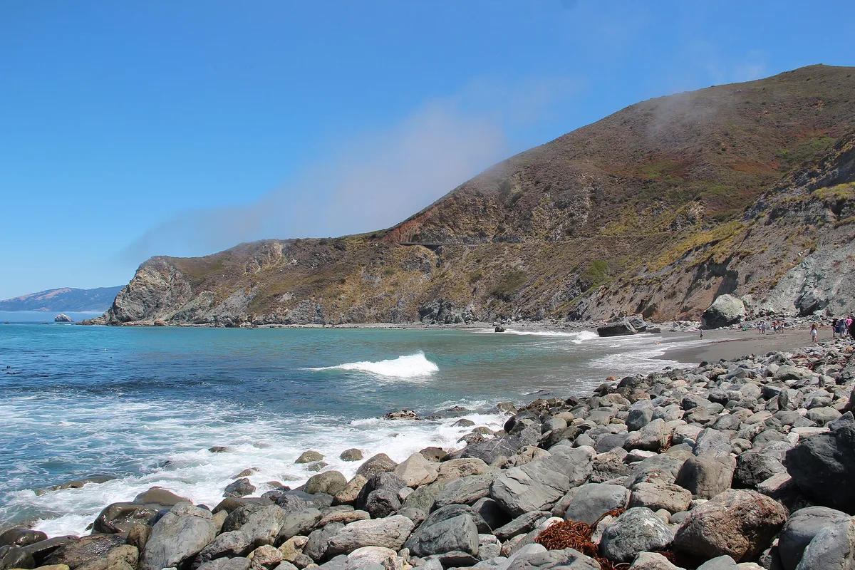 Willow Creek Beach, Lucia, Monterey County, California Coast, United States — 2