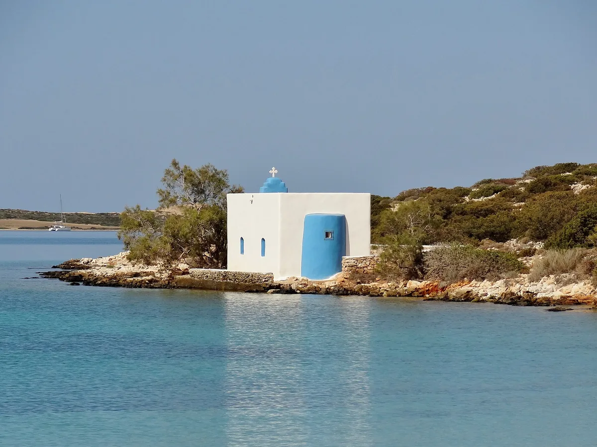 Agia Irini Beach, Naoussa, Cyclades, Greece