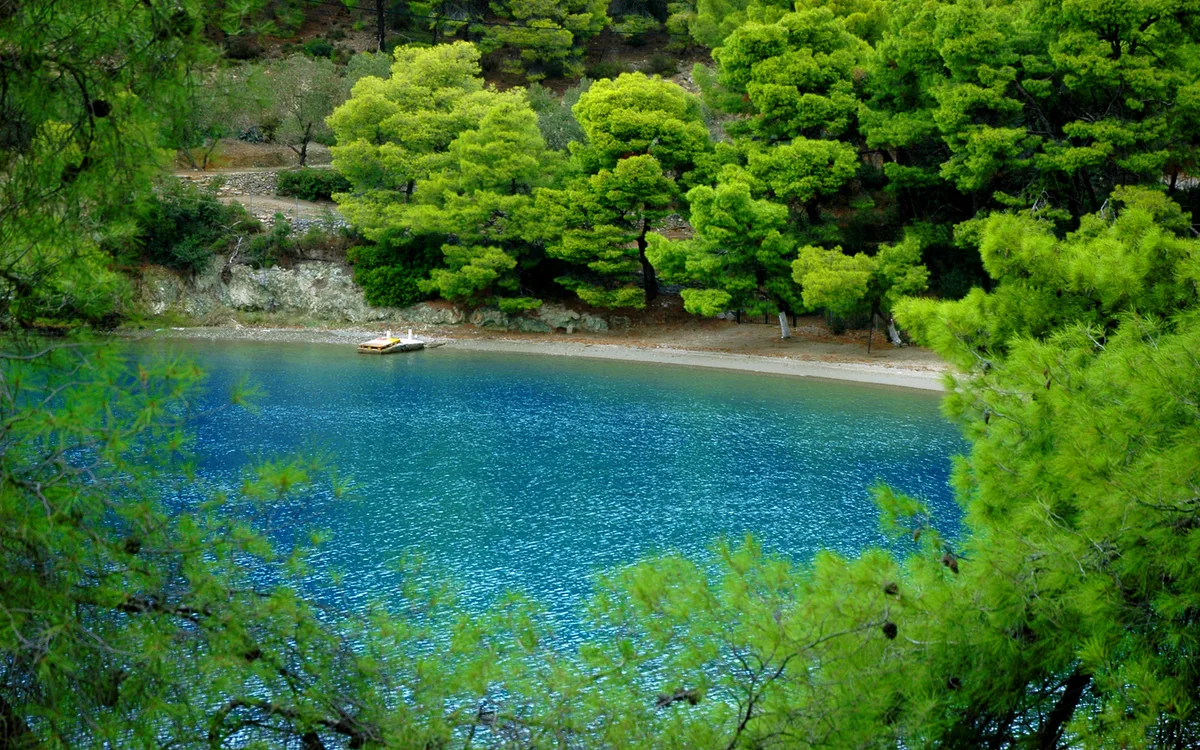 Poros Beach, Ionian Islands, Greece