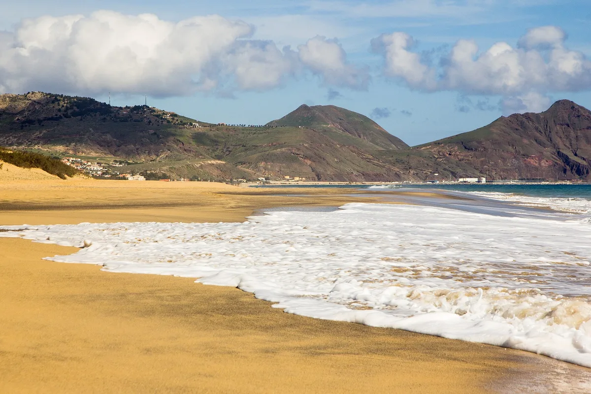 Playa de Porto Santo, Vila Baleira, Madeira Archipelago, Portugal — 2