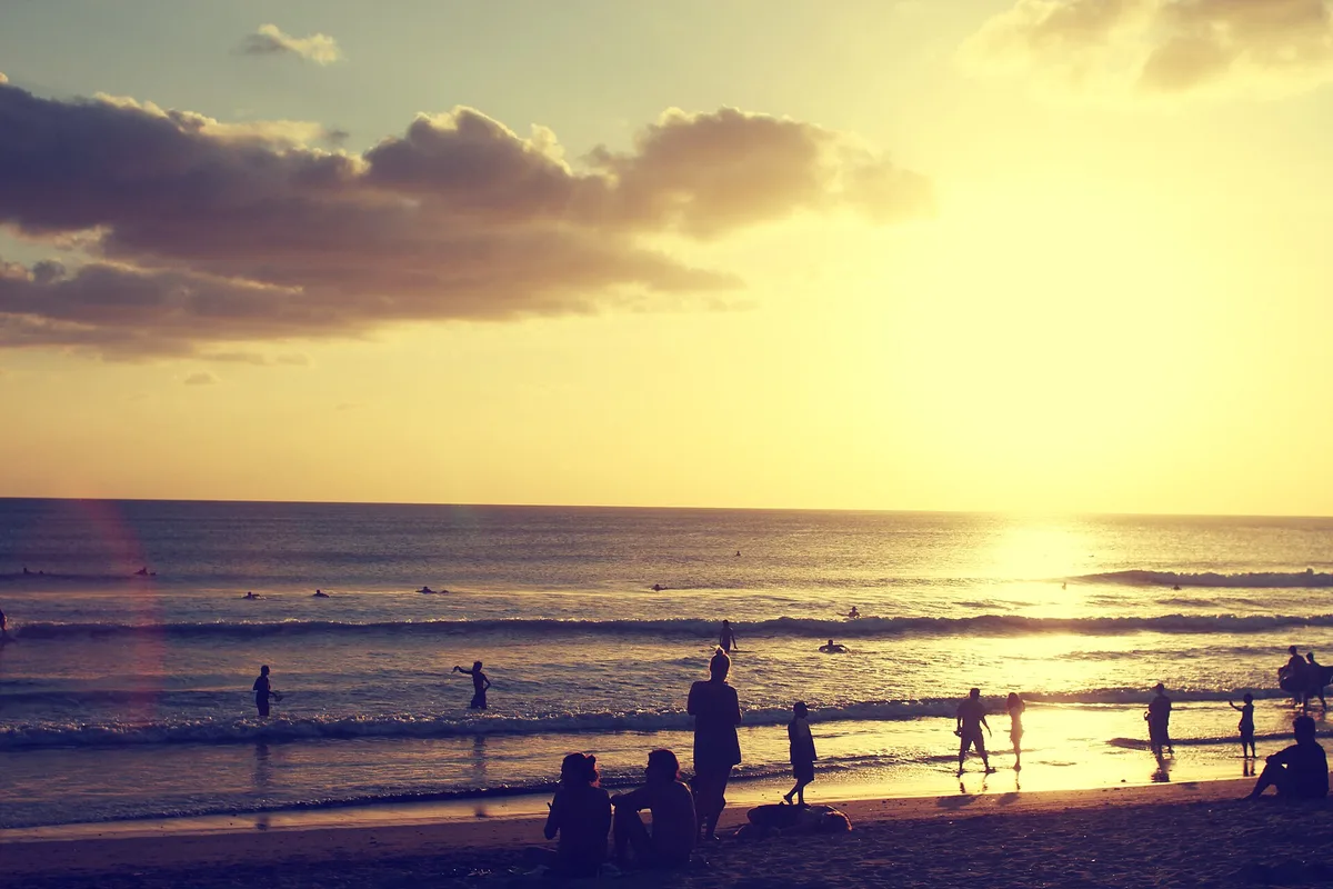 Kuta Beach, Kuta, Lesser Sunda Islands, Indonesia