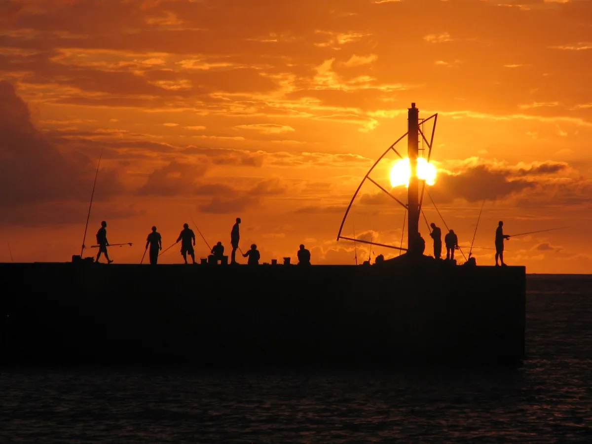 Brisants Beach, Saint-Paul, Réunion, France — 2