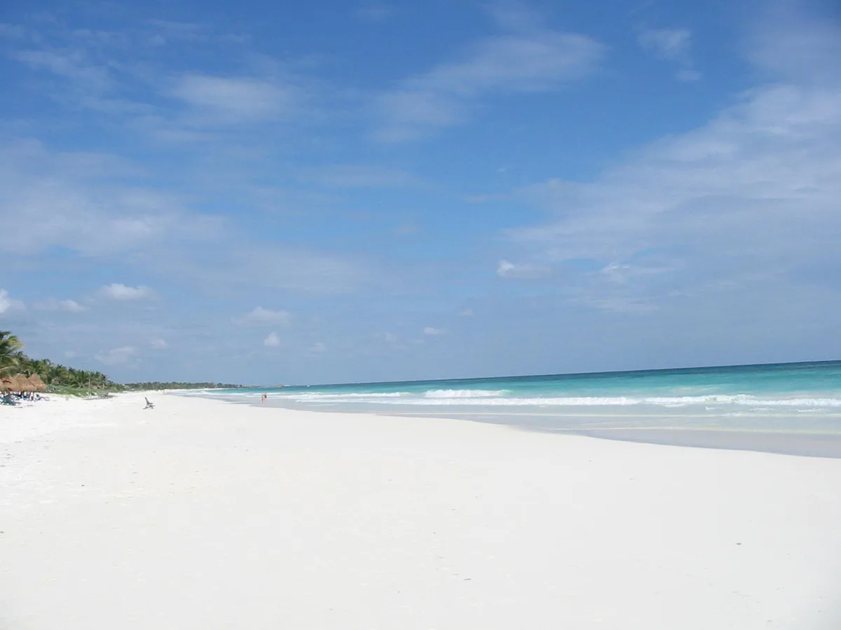Pescadores-Strand, Tulum, Yucatan Caribbean, Mexiko — 4