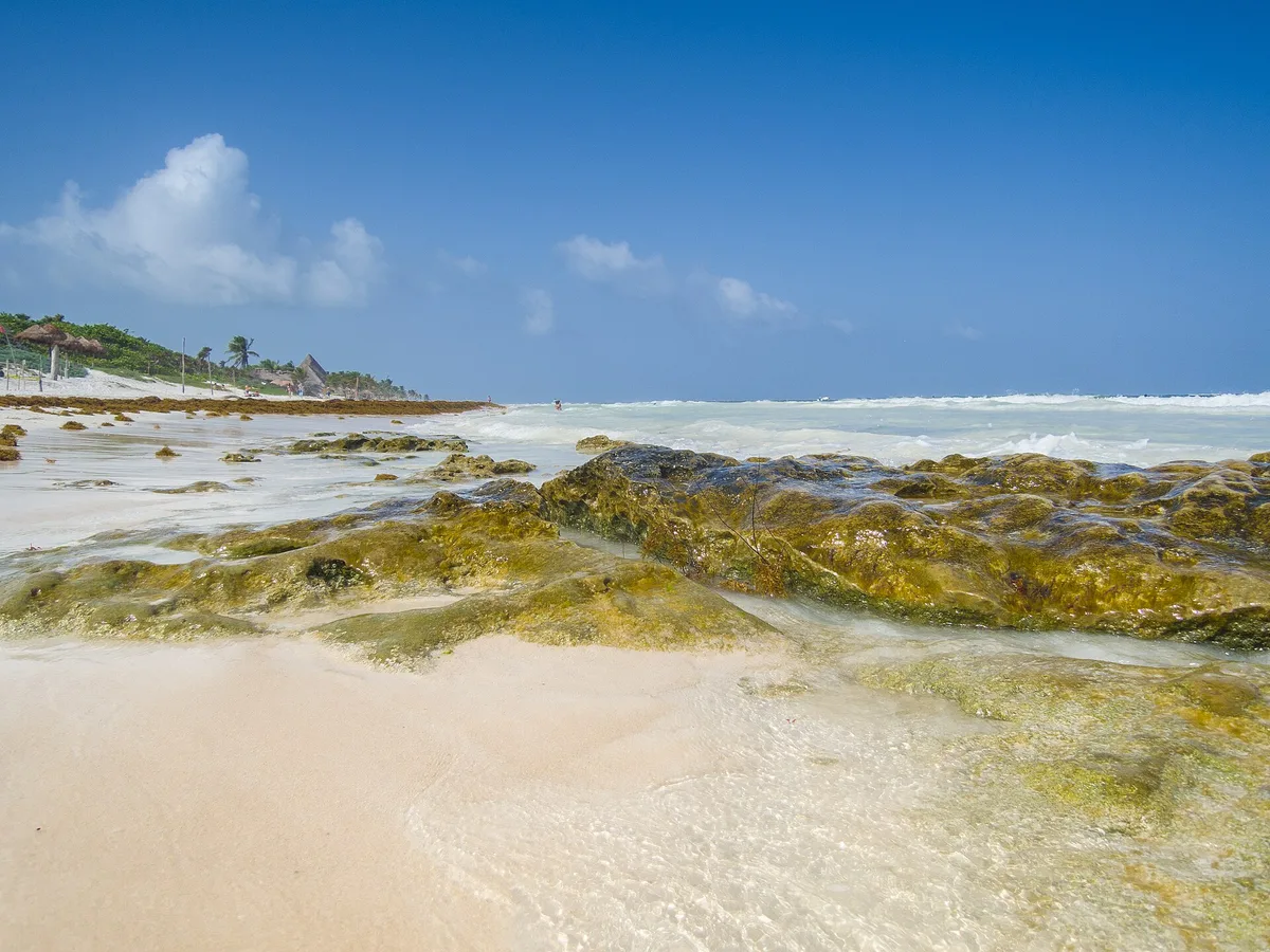Pescadores-Strand, Tulum, Yucatan Caribbean, Mexiko — 3