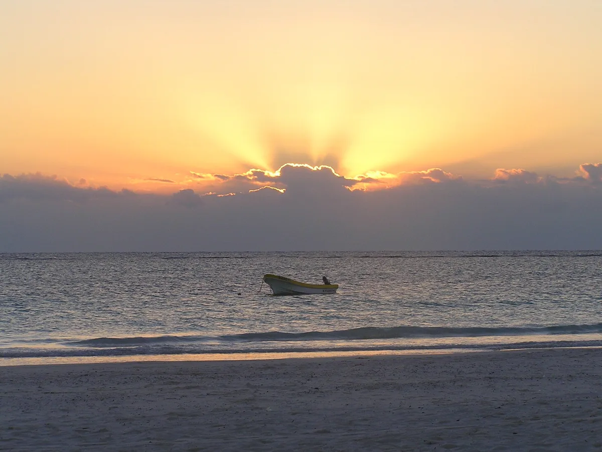 Pescadores-Strand, Tulum, Yucatan Caribbean, Mexiko — 2