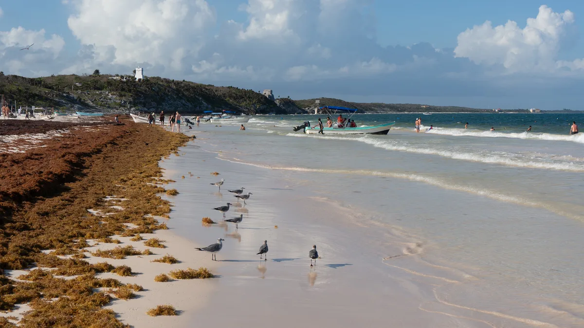 Pescadores-Strand, Tulum, Yucatan Caribbean, Mexiko — 5