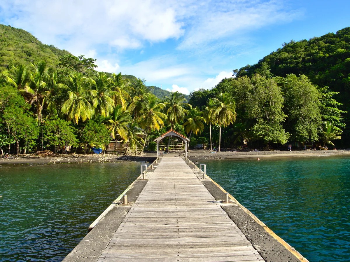 Anse Dufour Beach, Les Anses-d'Arlet, Martinique, France — 2