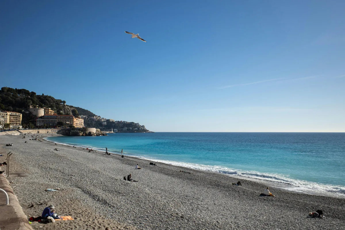 Carras Beach, Nice, Provence-Alpes-Côte d'Azur, France — 3
