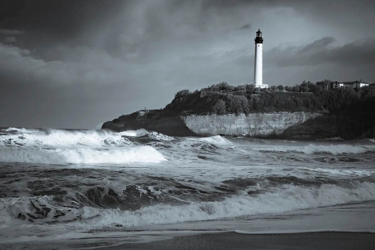 Grande Plage Beach, Biarritz, Nouvelle-Aquitaine, France