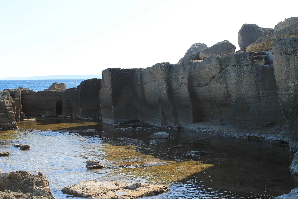 Porto Miggiano Beach, Santa Cesarea Terme, Puglia, Italy — 5