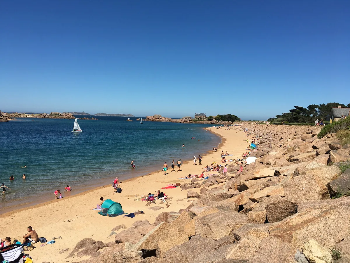 Plage de Toul Drez, Trébeurden, Brittany, France — 4
