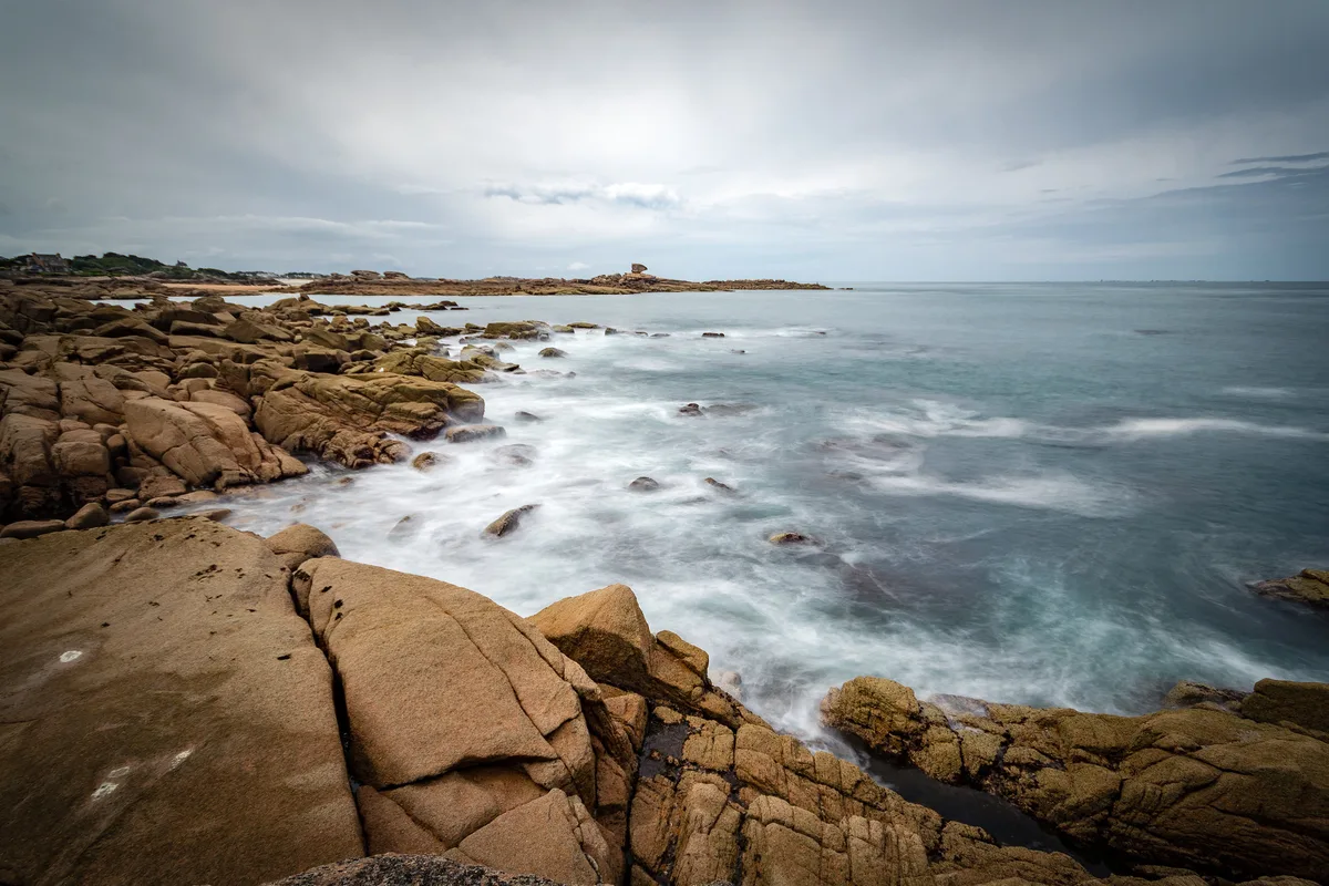 Plage de Toul Drez, Trébeurden, Brittany, France — 2