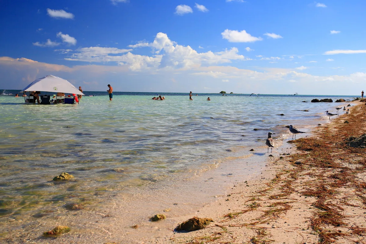 Bahia Honda State Park-Strand, Monroe County, Florida Keys, Vereinigte Staaten — 2