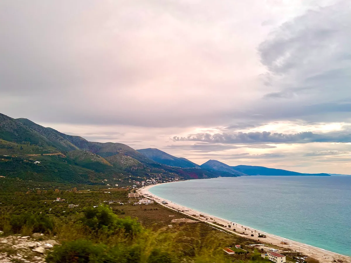 Borshit Beach, Borsh, Adriatic, Albania