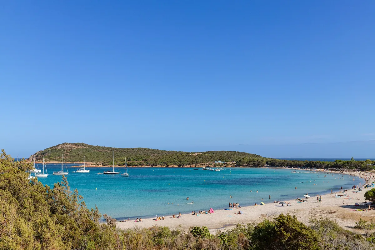 Rondinara Beach, Bonifacio, Corsica, France