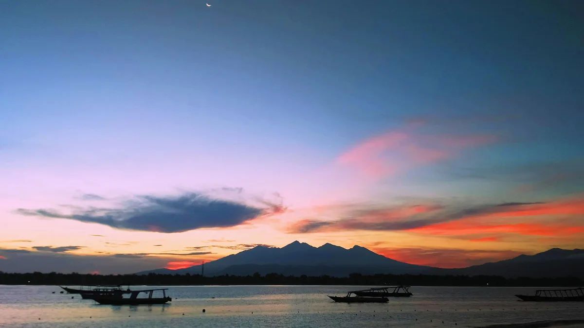 Timur Gili Meno Beach, Gili Indah, Lesser Sunda Islands, Indonesia — 2