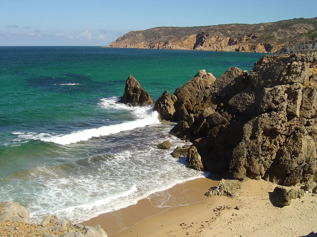 Abano Beach, Sintra, Portuguese Atlantic, Portugal — 2